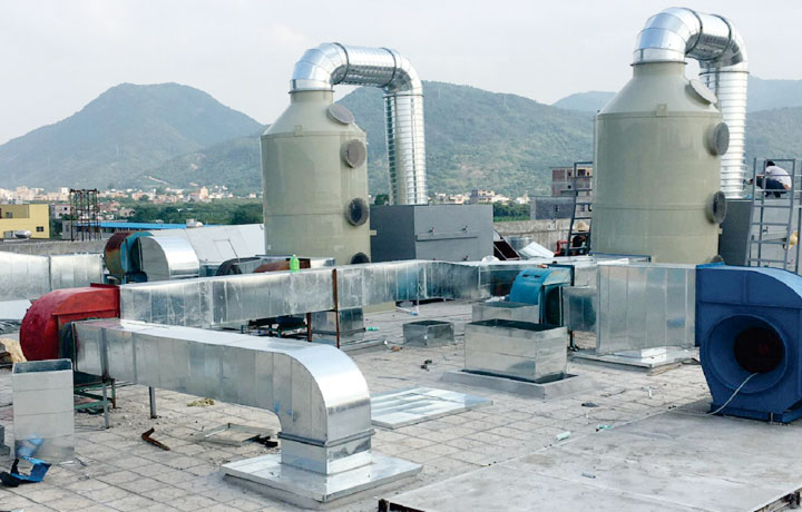 食品行業(yè)廢氣處理工程案例